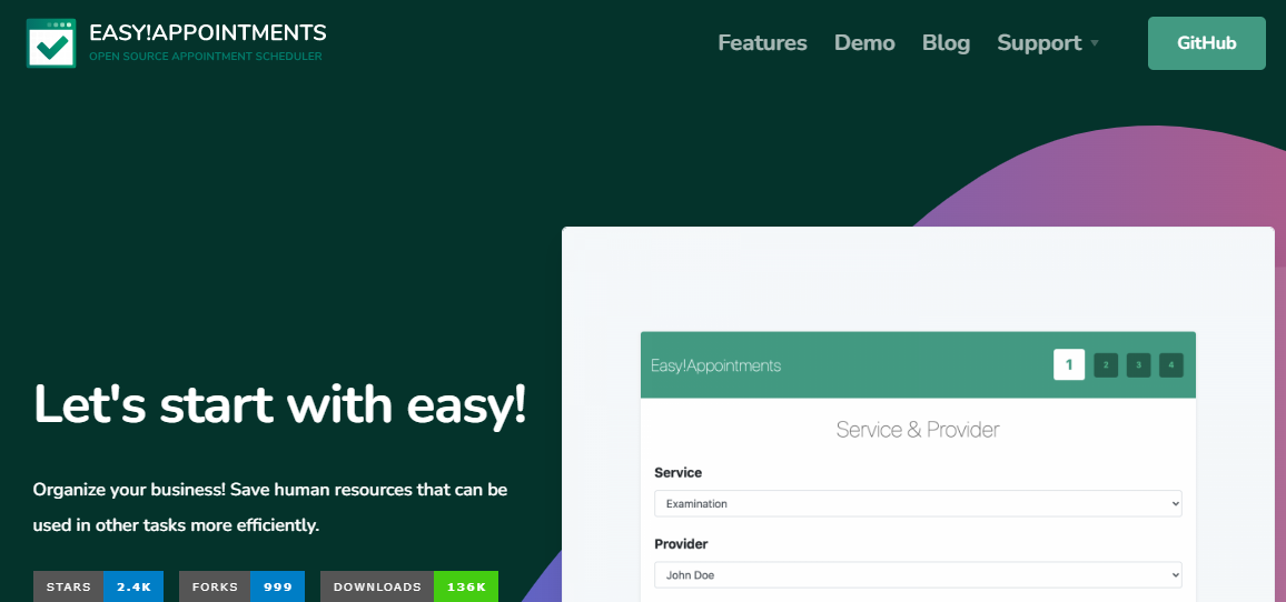 Easy!Appointments — программа для планирования с открытым исходным кодом