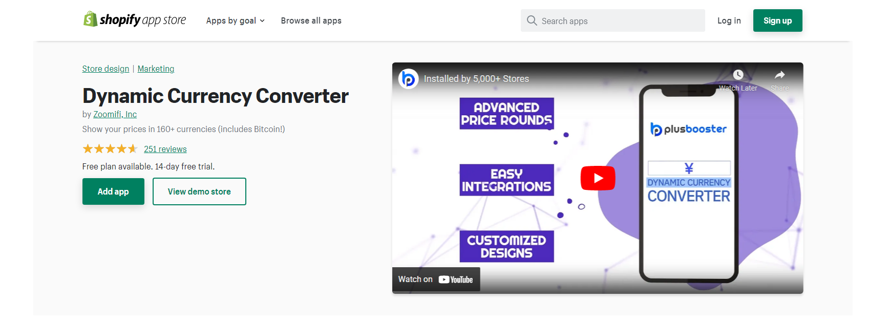 Convertitore di valuta dinamico - Convertitore di valuta di Shopify