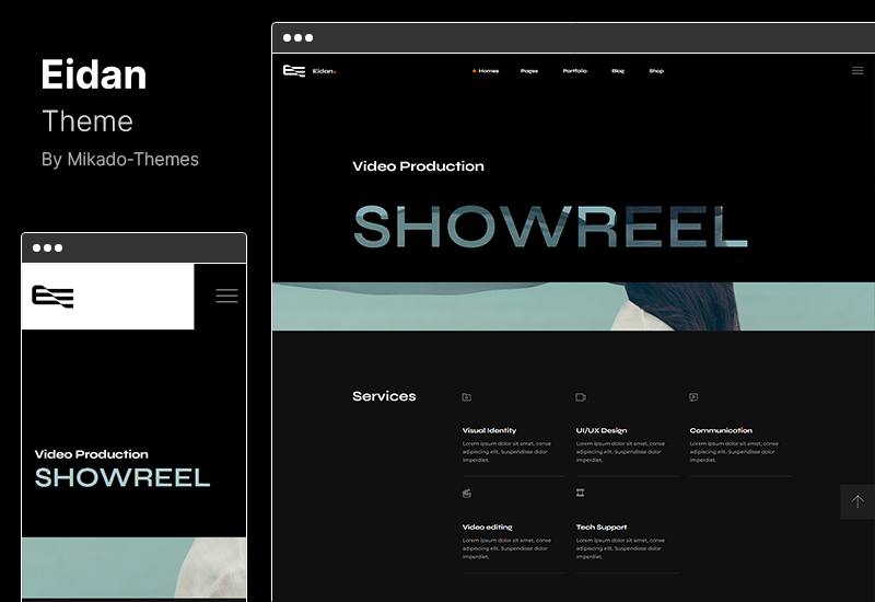 Eidan Theme - Tema de WordPress para agencias creativas