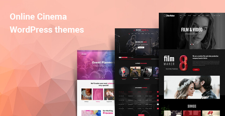 أفضل ثيمات WordPress للسينما على الإنترنت