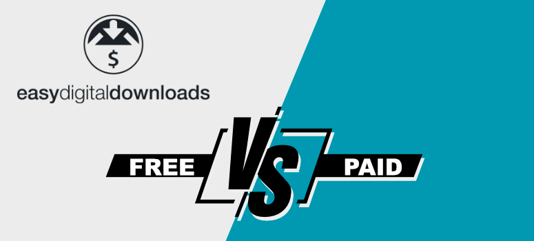 descargas digitales fáciles gratis vs pagas - IsItWP - Detector de temas de WordPress gratuito easy digital downloads free vs paid