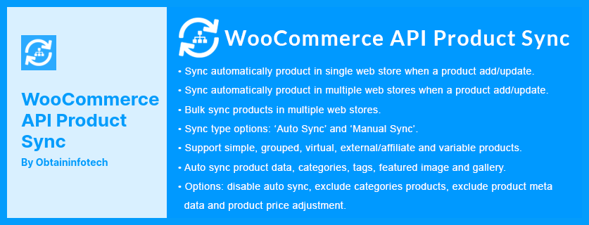 WooCommerce API Product Sync Plugin - Synchronizuj automatycznie produkt z jednego sklepu internetowego WooCommerce