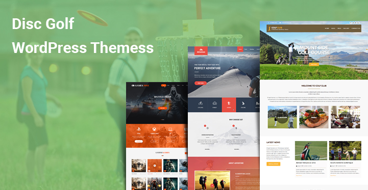 Disk Golf WordPress Temaları