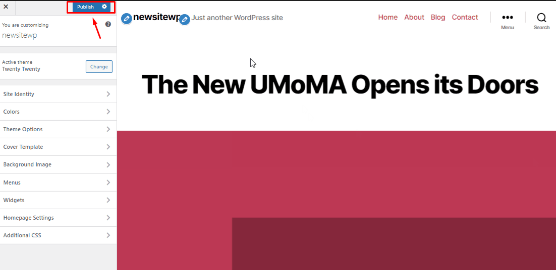Pubblica sito di back-end, aggiungi pagine e pubblica - Come creare un sito Web WordPress gratuitamente
