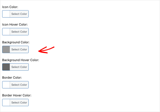 Modifica i colori delle icone sociali semplici