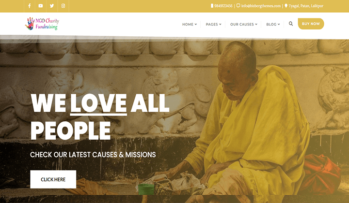 慈善団体と NGO のための 8 つ以上の最高の WordPress テーマ 6 WordPress Themes for Charity and NGO