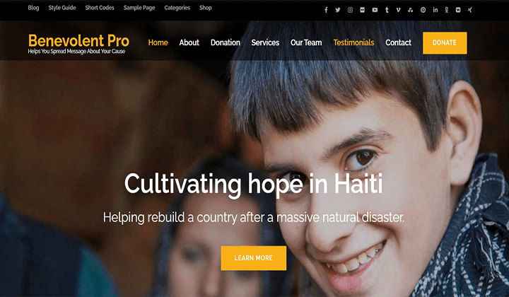 慈善団体とNGO向けの8以上の最高のWordPressテーマ 8 WordPress Themes for Charity and NGO