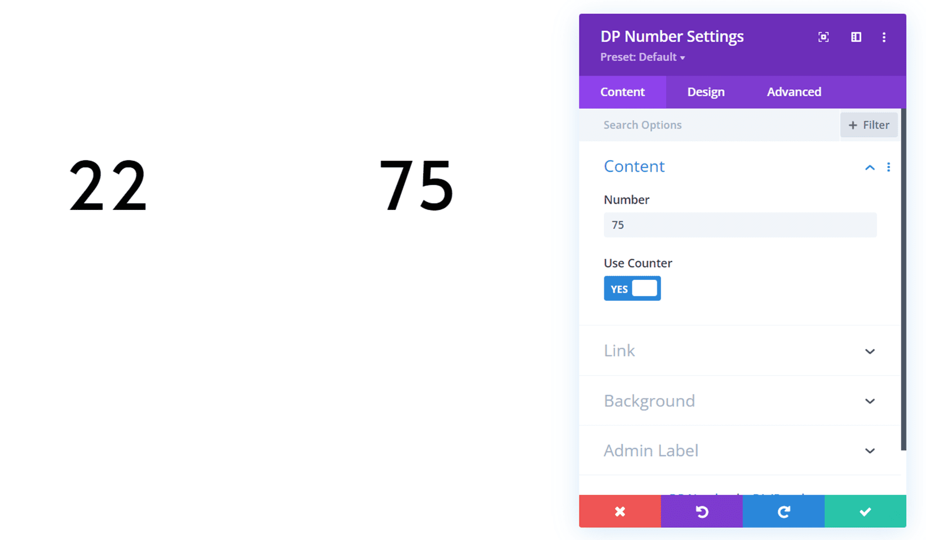 ปลั๊กอิน Divi เน้นหมายเลข Divi ConKit Pro