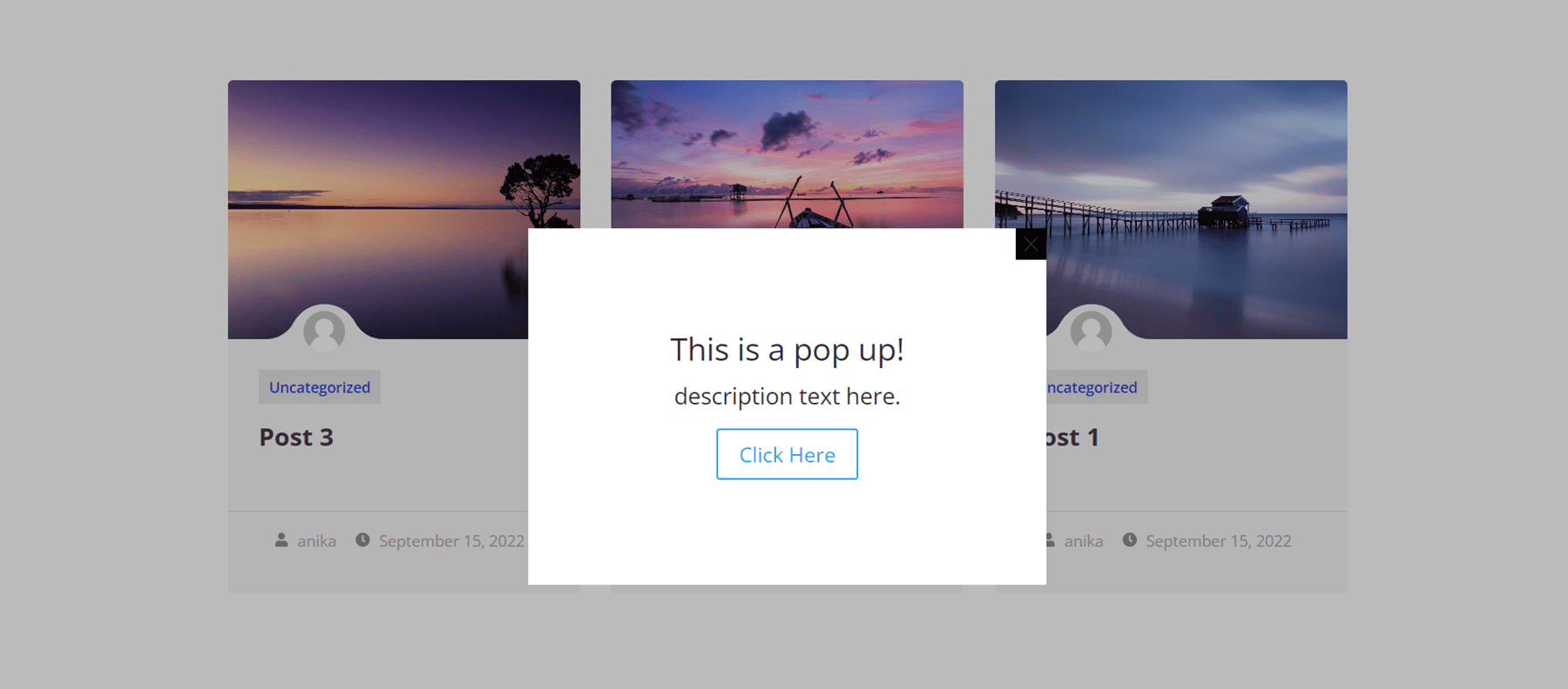 ปลั๊กอิน Divi เน้น Divi ConKit Pro Popup