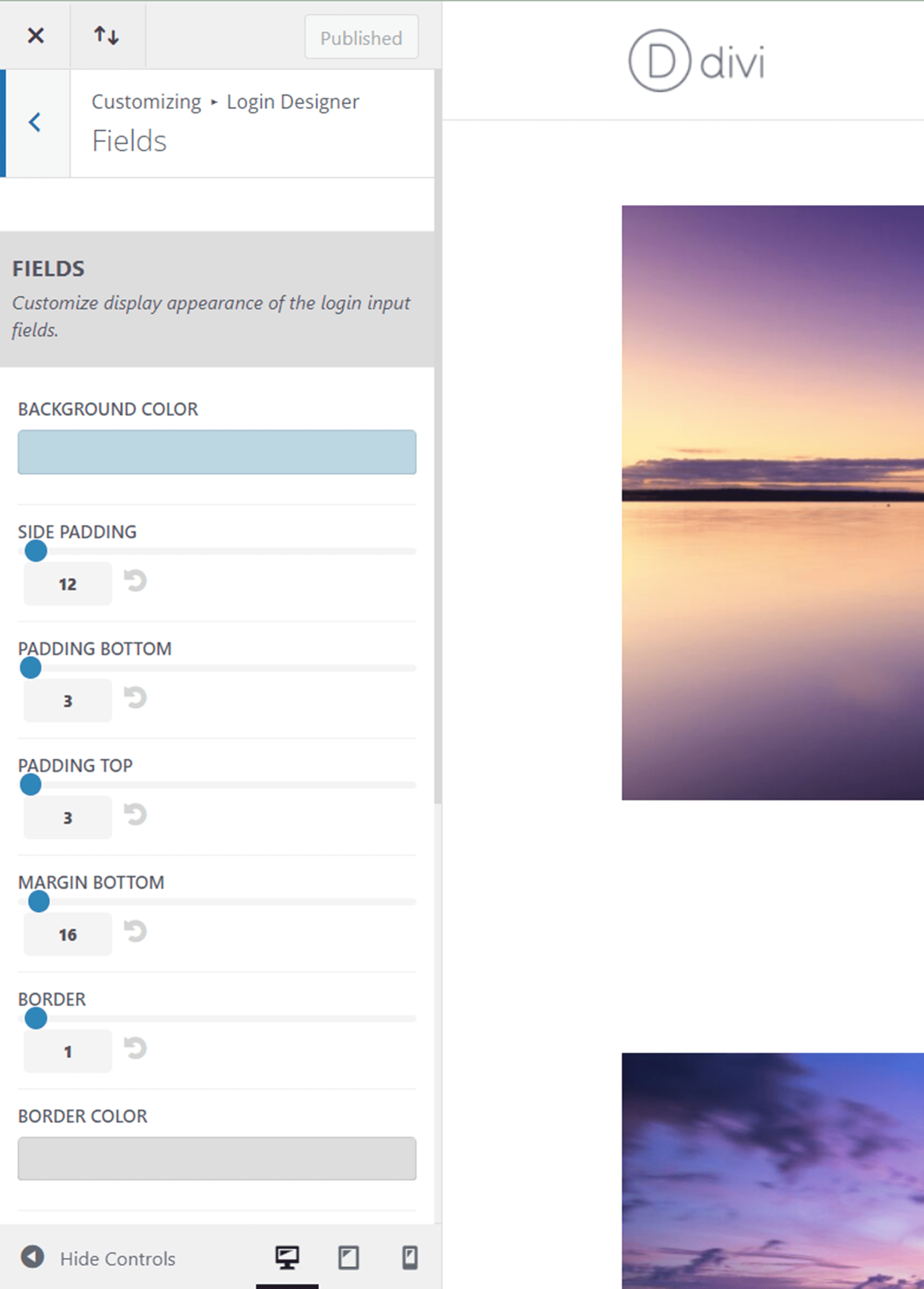 ปลั๊กอิน Divi ไฮไลต์ตัวออกแบบการเข้าสู่ระบบ Divi ConKit Pro