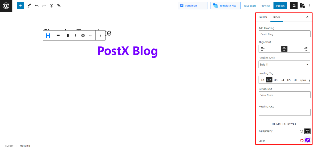 Come creare una pagina separata per i post del blog in WordPress 9 Customize Blog Page Title