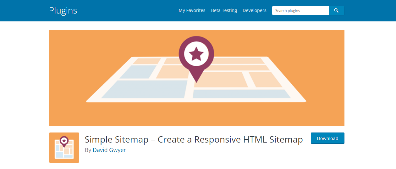 シンプルなサイトマップ - WordPress のサイトマップ プラグイン