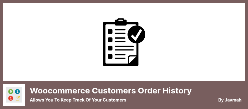 WooCommerce Müşterileri Sipariş Geçmişi Eklentisi - Müşterilerinizi Takip Etmenizi Sağlar