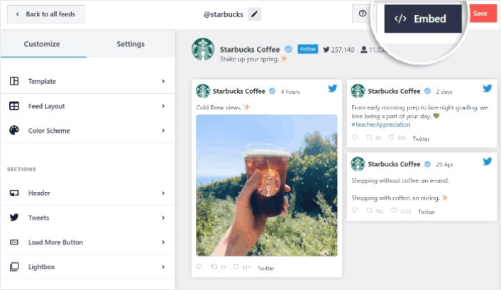 Twitter Akışı WordPress'i Göm