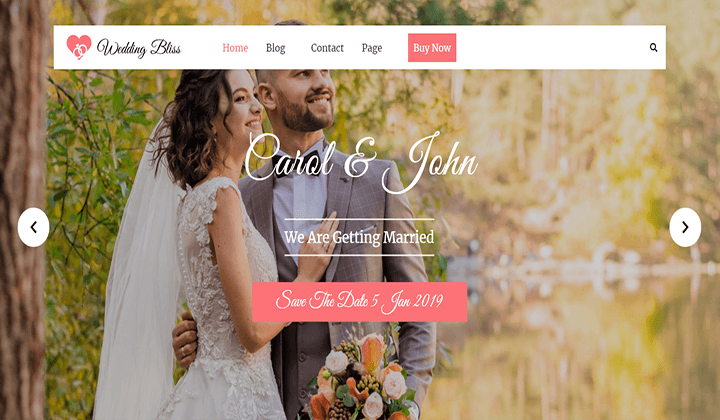 9+ Tema WordPress Pernikahan Terbaik di 2022 5 wedding WordPress themes