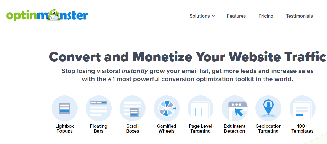 OptinMonster: il miglior plug-in per moduli opt-in per WordPress