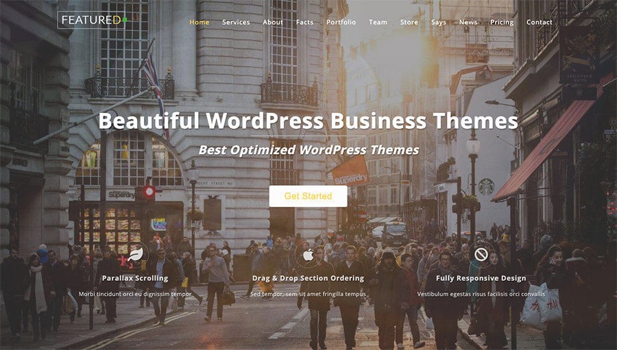 9 Tema WordPress Agen Pemasaran Digital Terbaik di 2022 3 featuredlite theme 2