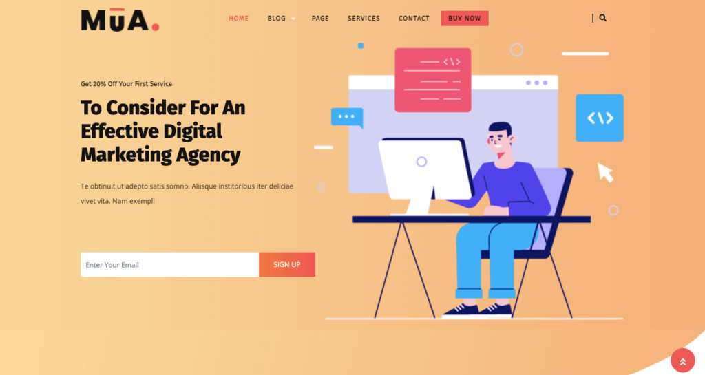 9 Tema WordPress Agen Pemasaran Digital Terbaik di 2022 9 digital agency lite 31