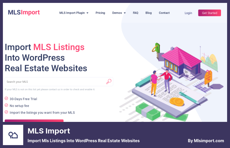 MLS 導入插件 - 將 MLS 列表導入 WordPress 房地產網站