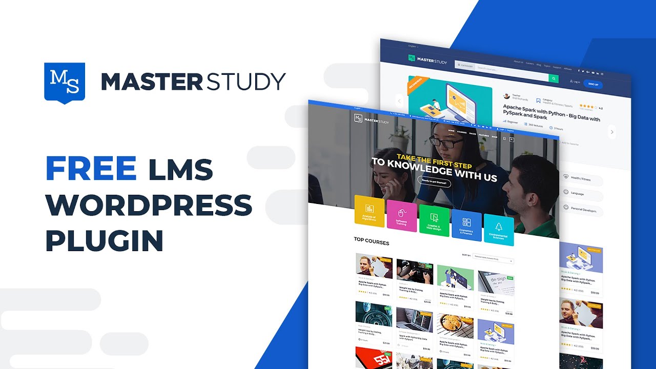masterstudylms - plugin lms wordpress yang unik