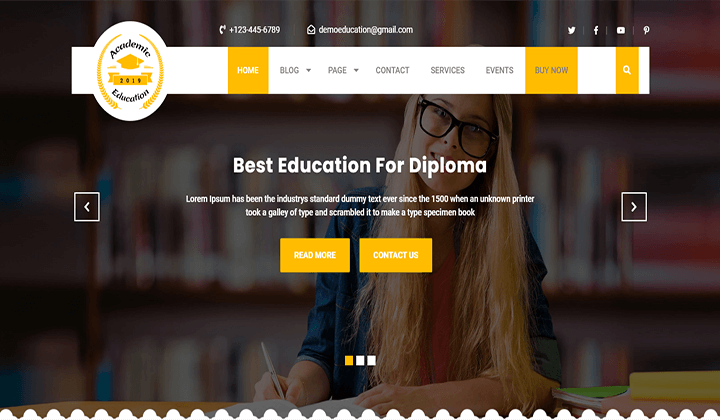 11 Unduh Gratis Tema WordPress Pendidikan Terbaik 2022 8 vw education 21
