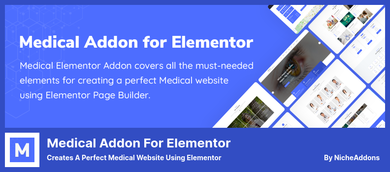 Complemento médico para el complemento Elementor: crea un sitio web médico perfecto con Elementor