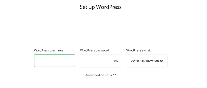 Configurat WordPress