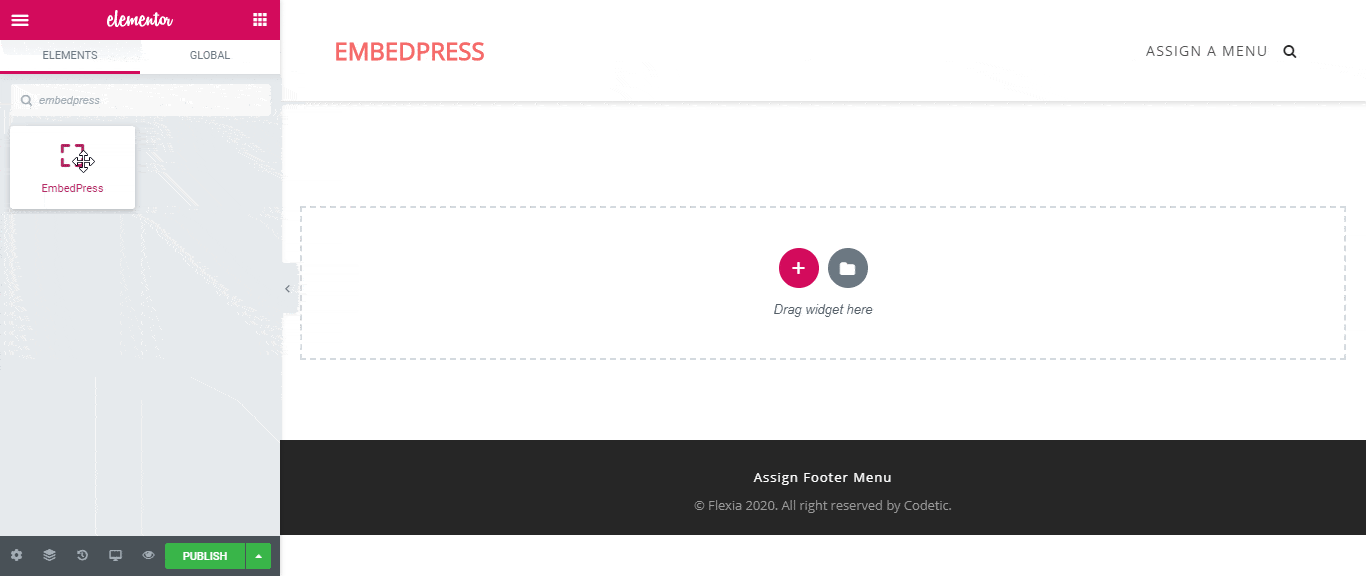 Come incorporare qualsiasi contenuto in Elementor con EmbedPress? 4 Embed Any Content In Elementor