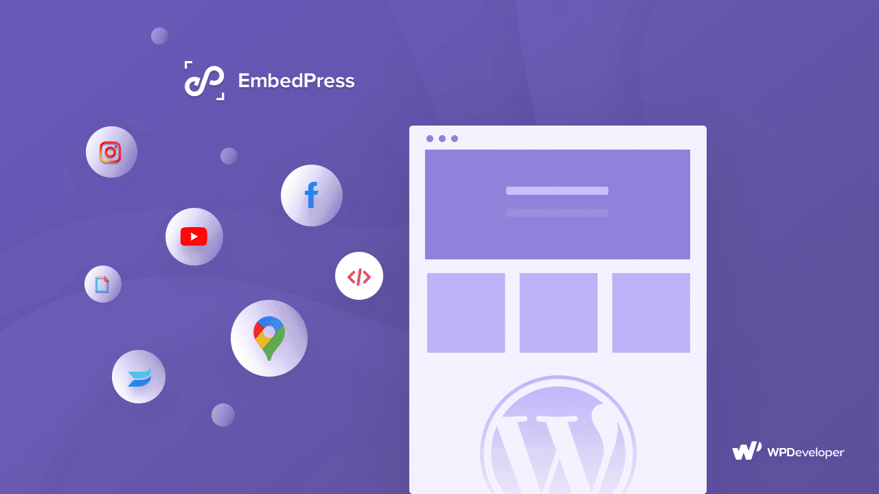 Come incorporare qualsiasi contenuto in Elementor con EmbedPress? 2 Embed Any Content In Elementor