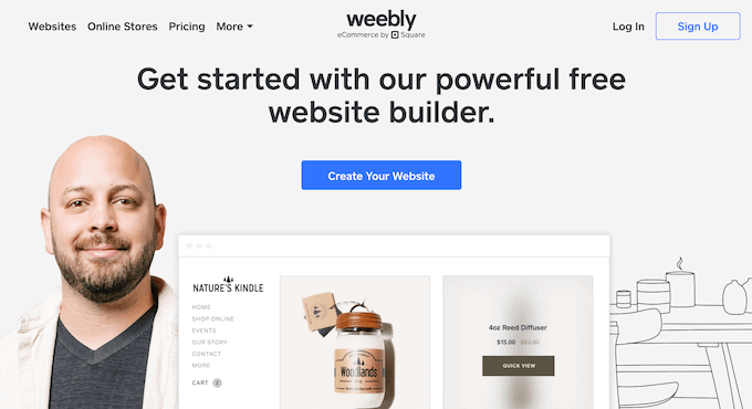 نظام إدارة المحتوى Weebly