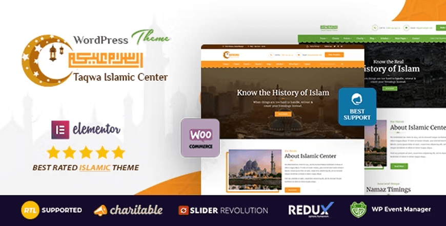 Taqwa - Tema WordPress islamico