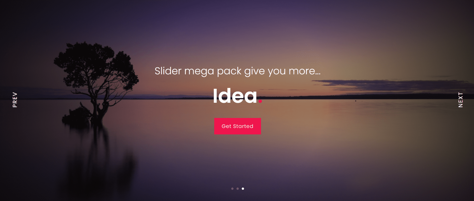Divi 产品亮点滑块 Mega Pack 滑块布局 3