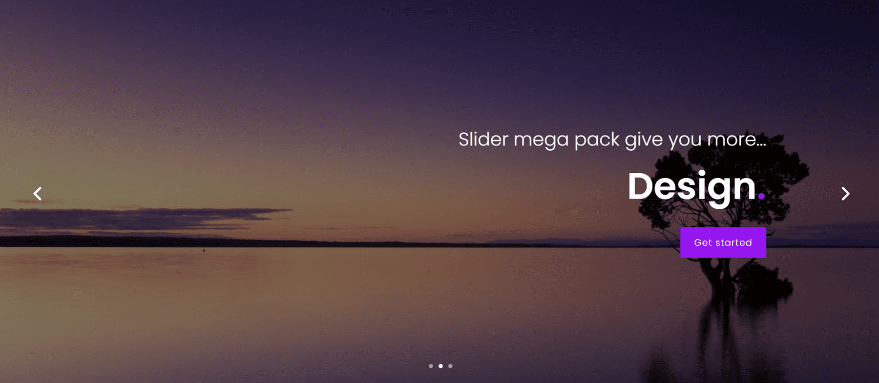 Divi 产品亮点滑块 Mega Pack 滑块布局 13