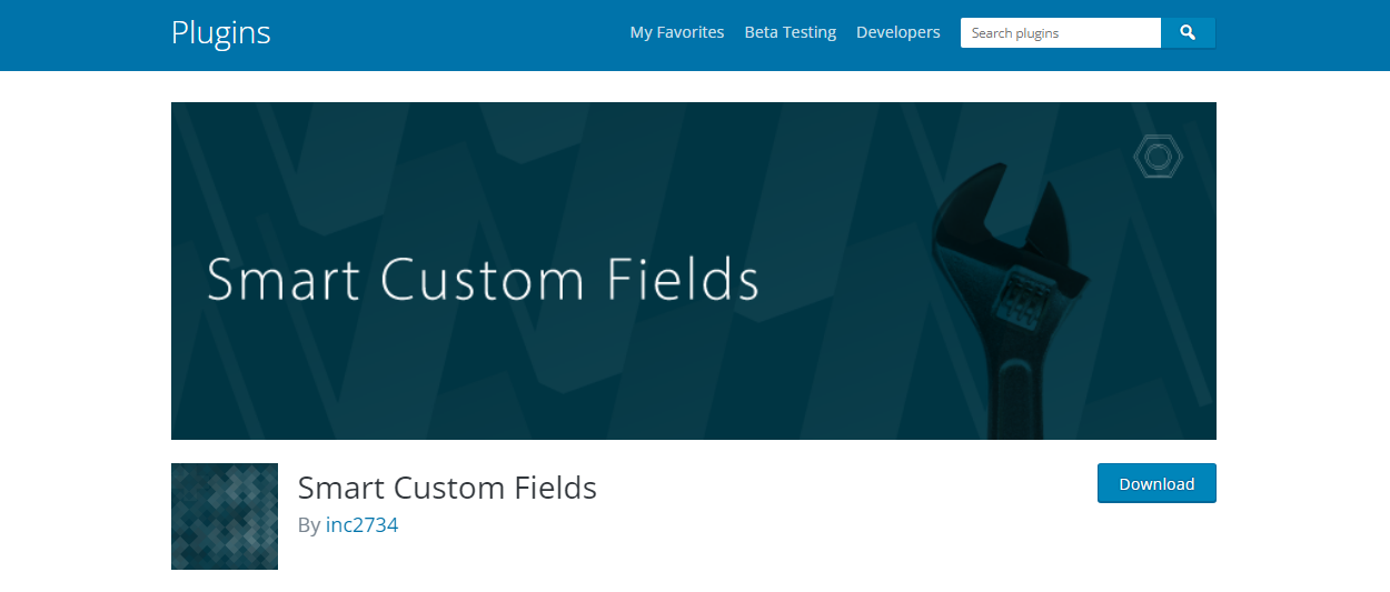 Campos personalizados inteligentes - Complemento de campos personalizados de WordPress
