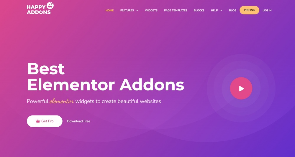 elementor 的快樂插件