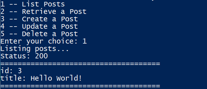 Postingan daftar aplikasi Python.