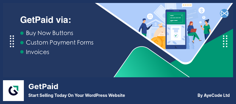GetPaid 插件 - 立即在您的 WordPress 網站上開始銷售