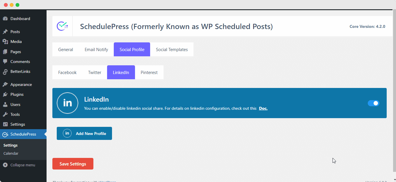 SchedulePress v4.2.0: تحسين المشاركة الاجتماعية التلقائية لـ WordPress مع Pinterest و LinkedIn 5 Social Sharing