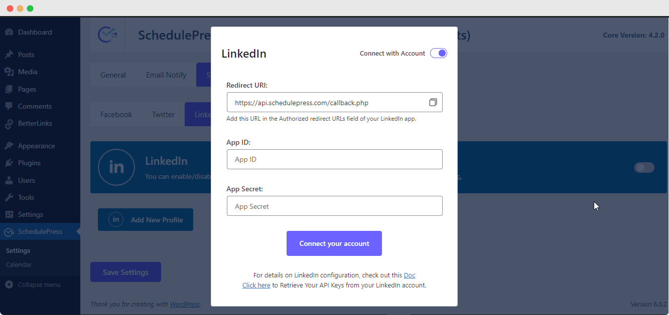 SchedulePress v4.2.0: تحسين المشاركة الاجتماعية التلقائية لـ WordPress مع Pinterest و LinkedIn 6 Social Sharing