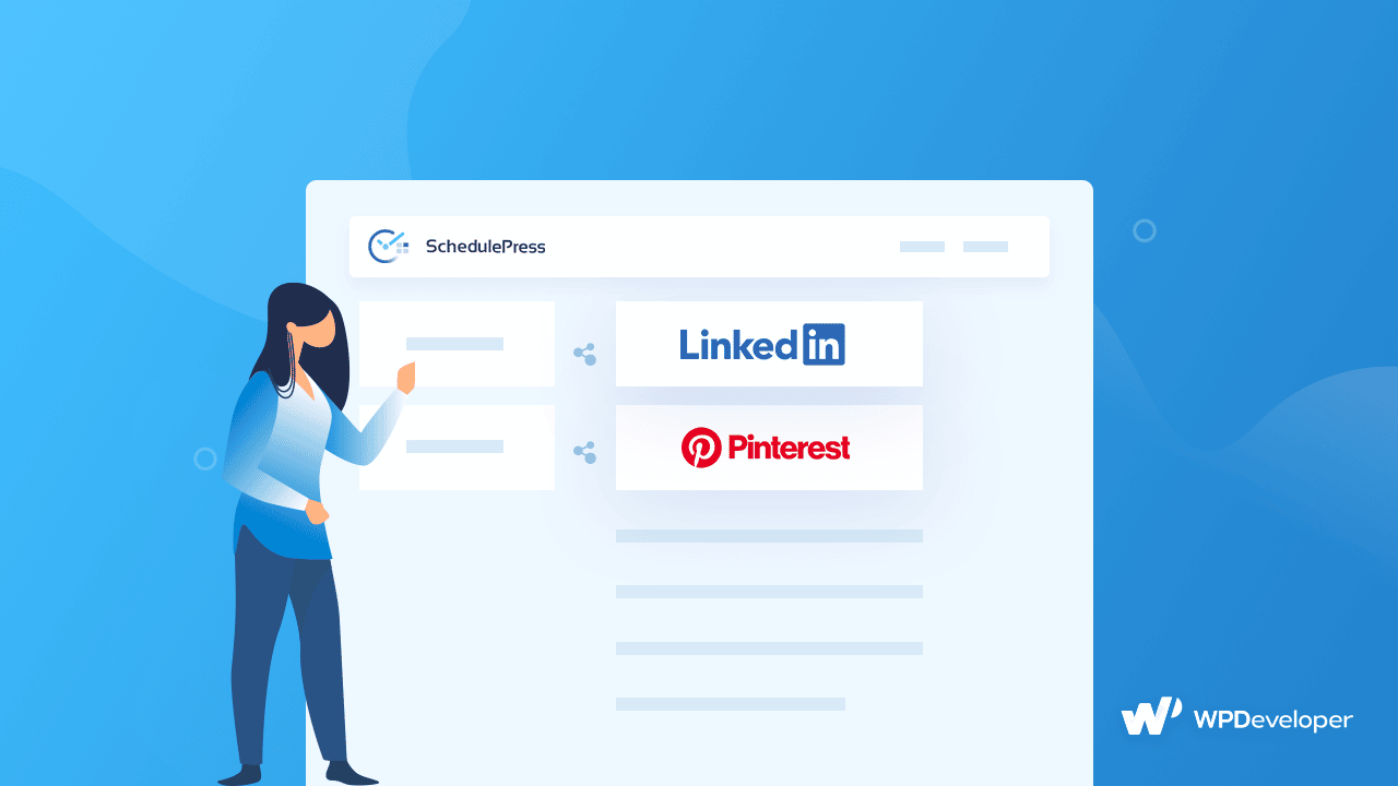 SchedulePress v4.2.0: تحسين المشاركة الاجتماعية التلقائية لـ WordPress مع Pinterest و LinkedIn 1 Social Sharing