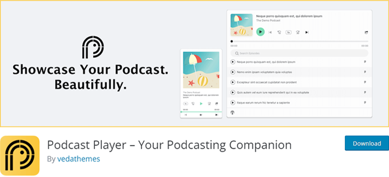 Podcast-Player-Plugin