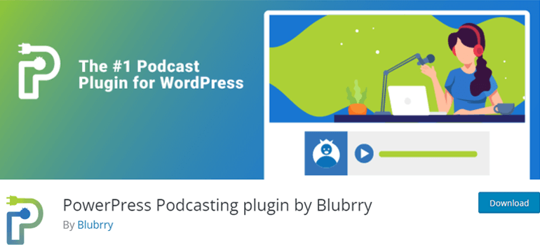 Powerpress Podcasting Plugin von blubrry Beste Podcast-Plugins für WordPress