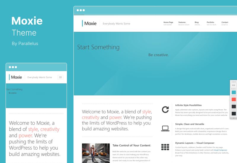 Moxie-Theme – Responsives WordPress-Theme