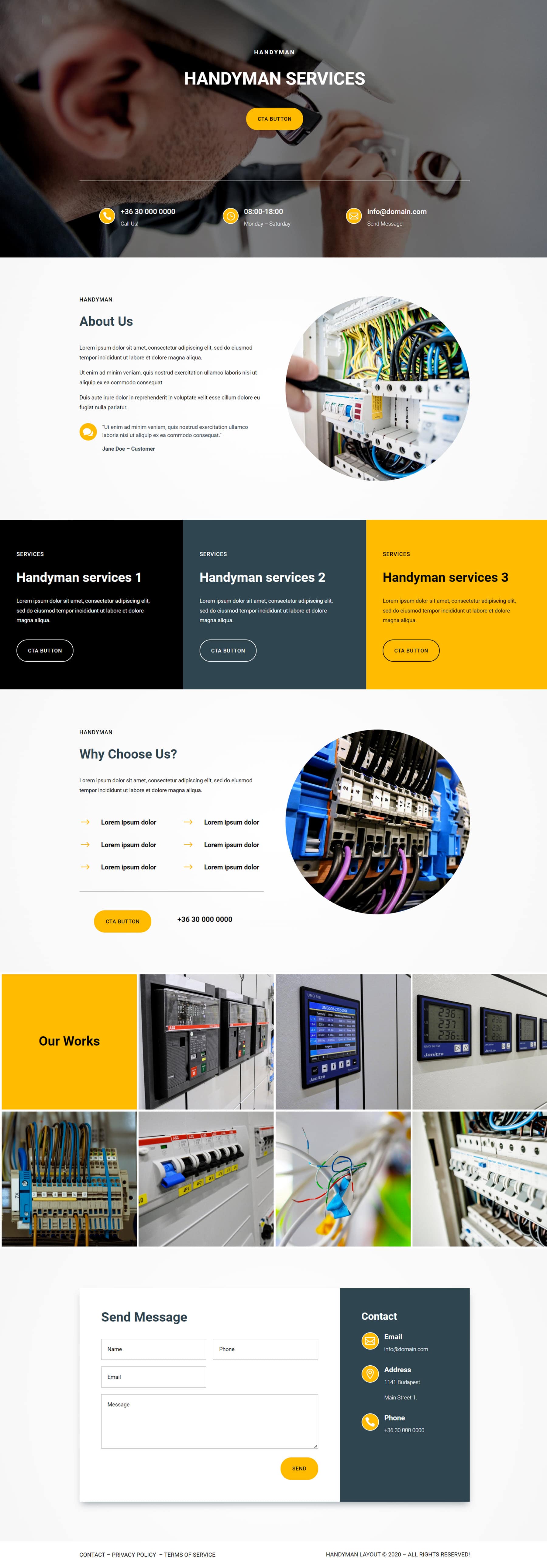 Divi Product Highlight Homepage 25 Divi Layout Pack Tuttofare