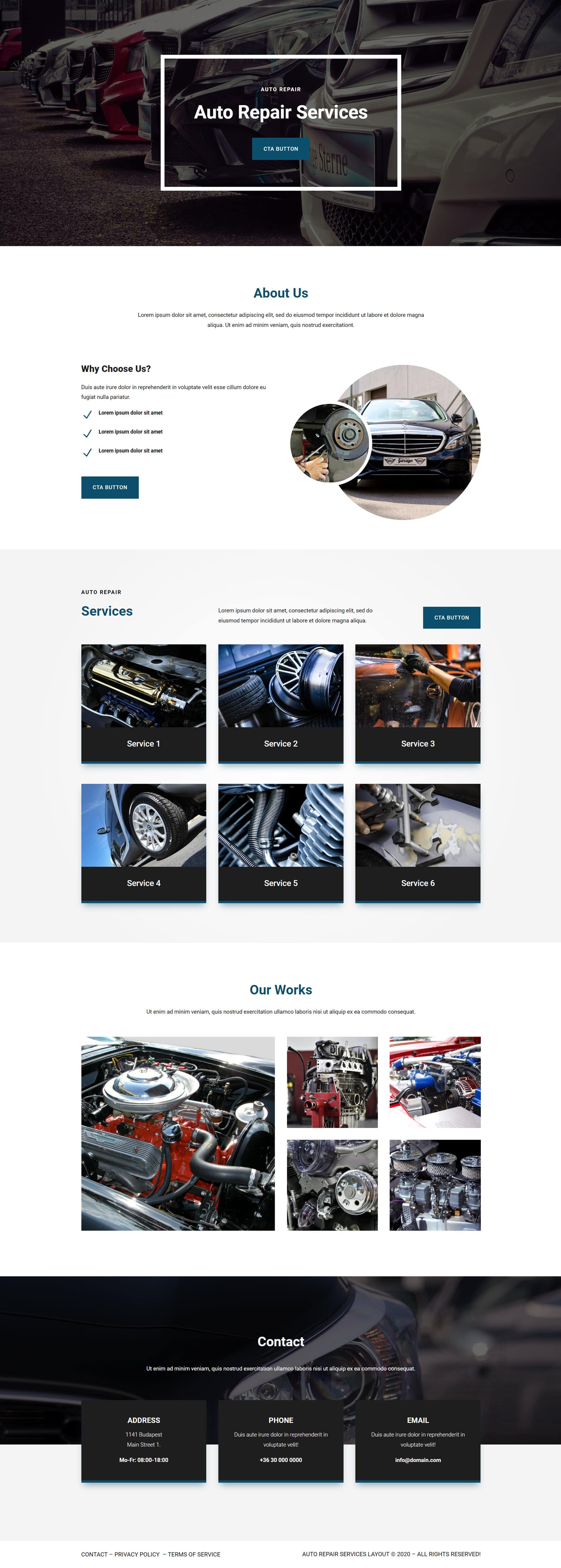 Divi Product Highlight Homepage 25 Divi Layout Pack Riparazione automatica
