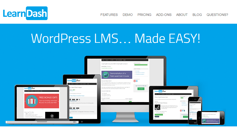 Learndash-最高の wordpress lms プラグイン王国のキング メガロドン