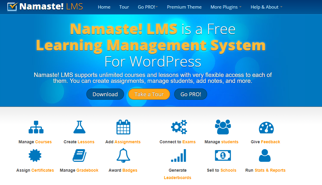 namastelms 最高の wordpress lms プラグインの台風