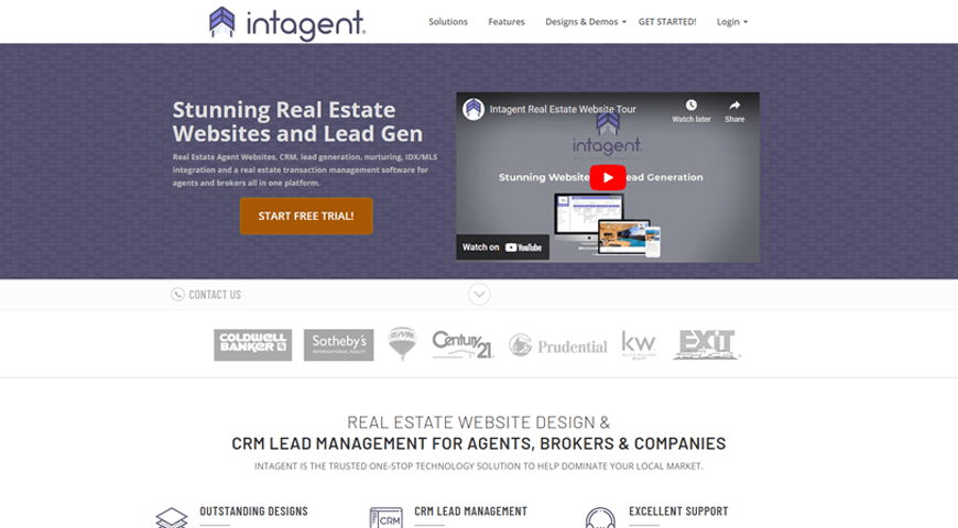 Intagent - أفضل بناة مواقع العقارات