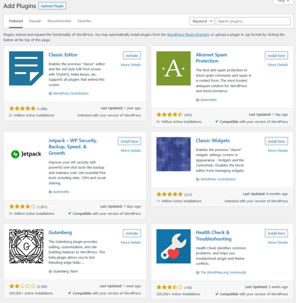 weniger bekannte WordPress-Plugins