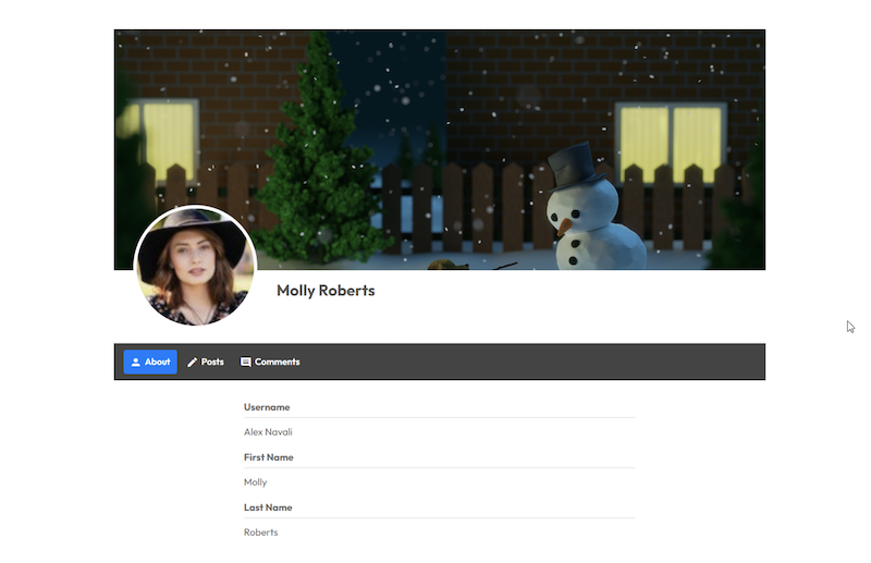 ProfilePress Halaman Profil Pengguna